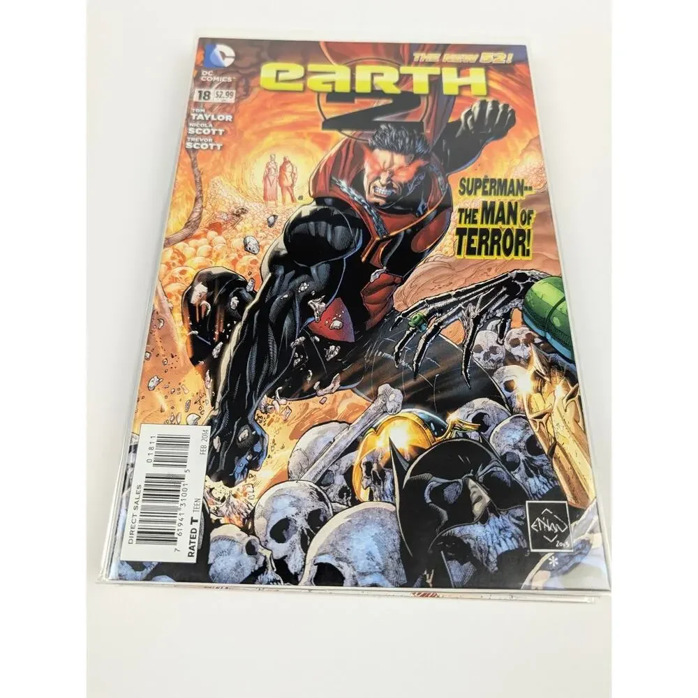 Earth 2 Comic Lot of 12 Issues Spanning #10-32 DC Comics + 2 Earth 2: Worlds End